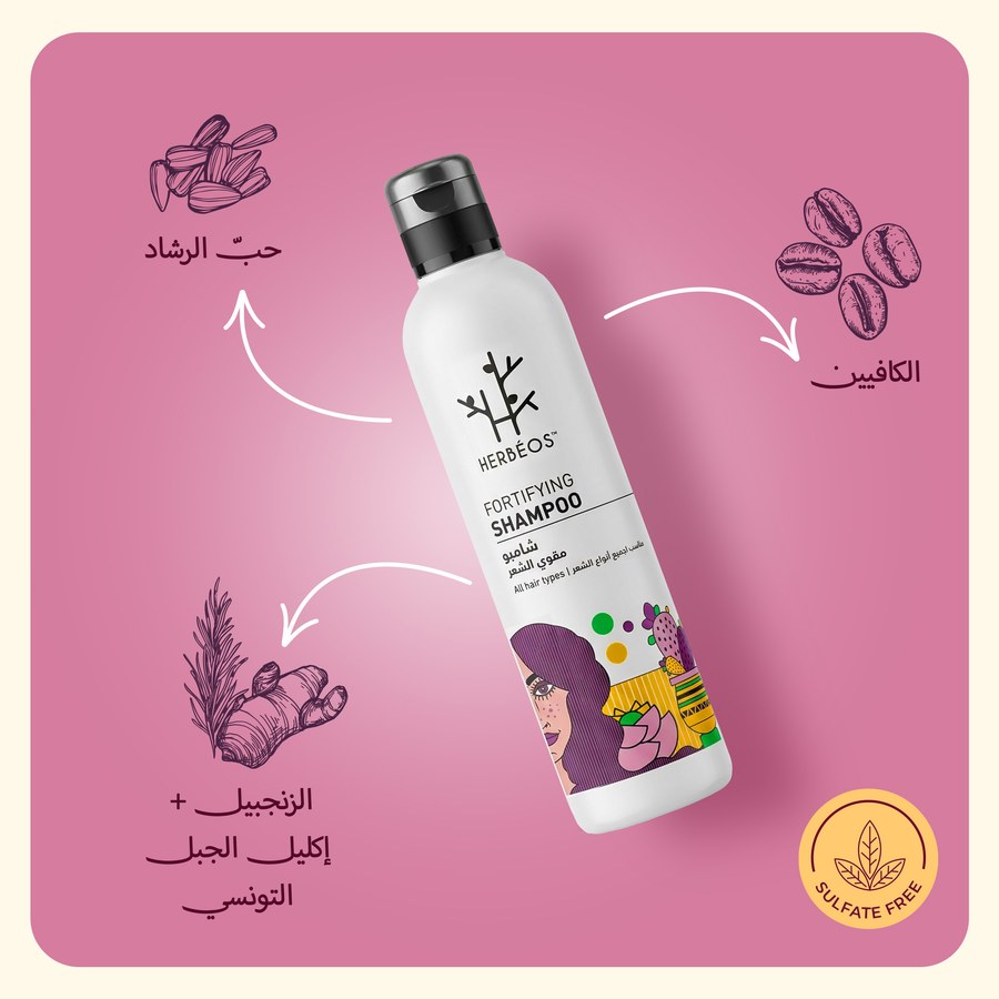 Fortifying shampoo key ingredients